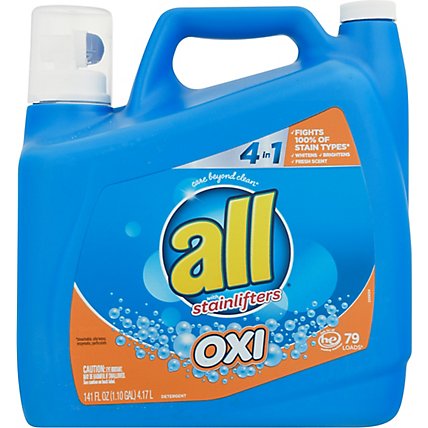 all OXI Liquid Laundry Detergent - 141 Fl. Oz. - Image 2