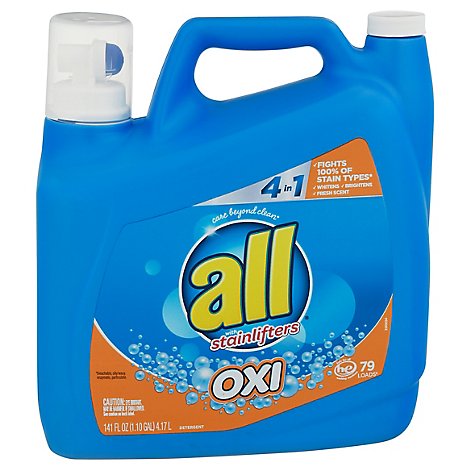 all OXI Liquid Laundry Detergent - 141 Fl. Oz.