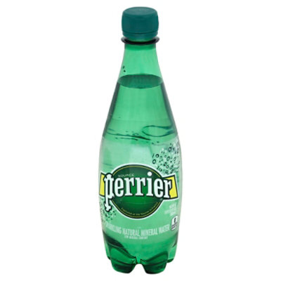 Perrier Water Mineral Sparkling Natural - 16.9 Fl. Oz.