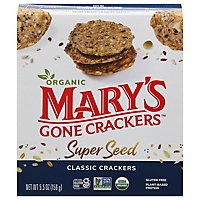 Marys Gone Crackers Super Seed Organic Classic  - 5.5 Oz - Image 1