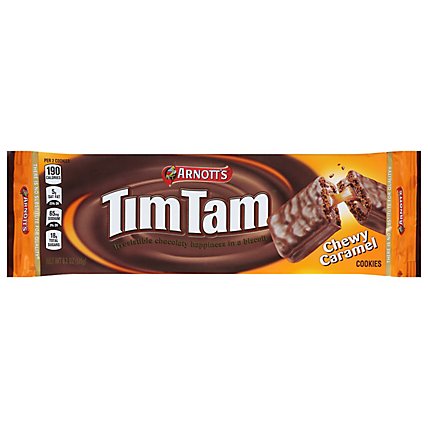 Arnotts Tim Tam Cookies Chewy Caramel - 6.2 Oz - Image 2