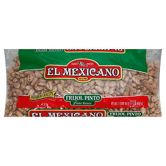 El Mexicano Beans Pinto Can - 16 Oz