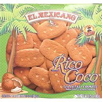 El Mexicano Rico Coco Cookies Box - 25.39 Oz
