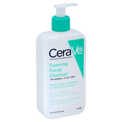 cera ve foaming facial cleanser
