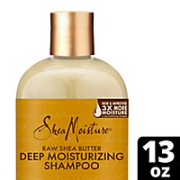 SheaMoisture Raw Shea Butter Deep Moisturizing Shampoo - 13 Oz - Image 1