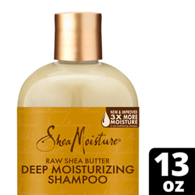 SheaMoisture Raw Shea Butter Deep Moisturizing Shampoo - 13 Oz - Image 1