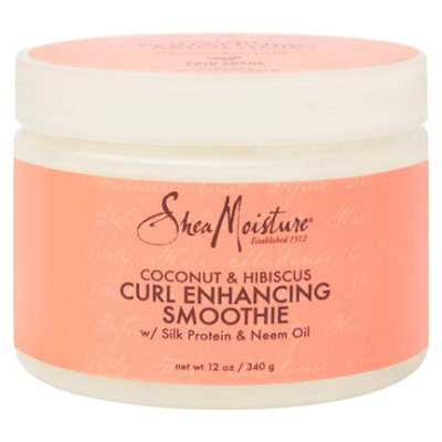 SheaMoisture Curl Enhancing Cream Coconut & Hibiscus - 12 Oz - Image 3