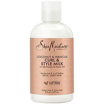 SheaMoisture Curl & Style Milk Coconut & Hibiscus - 8 Oz - Image 3