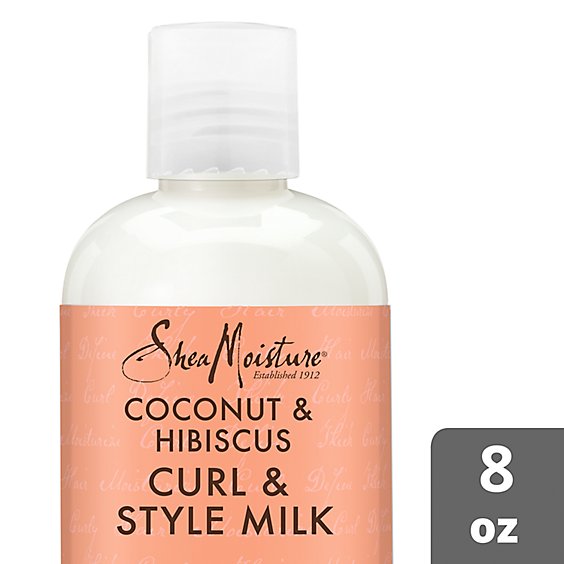 SheaMoisture Curl & Style Milk Coconut & Hibiscus - 8 Oz