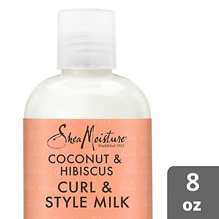 SheaMoisture Curl & Style Milk Coconut & Hibiscus - 8 Oz - Image 1