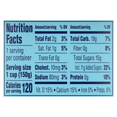 Dannon Fruit on the Bottom Cherry Low Fat Yogurt 5.3 Oz - Image 4