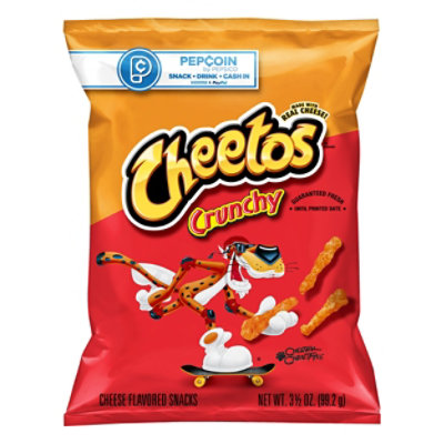 CHEETOS Snacks Cheese Flavored Crunchy - 3.5 Oz - Image 3