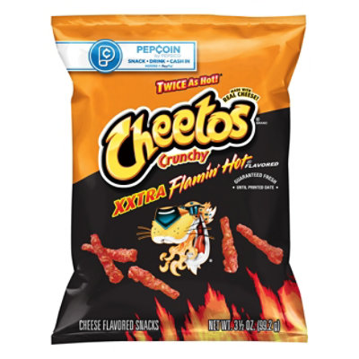 CHEETOS Crunchy Xtra Flamin Hot - 3.25 Oz - Randalls