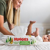 Huggies Natural Care Unscented Sensitive Baby Wipes - 56 Count - Image 7