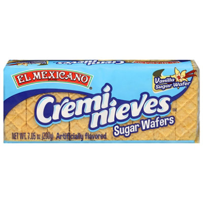 El Mexicano Creminieves Wafers Vanilla Pack - 7.5 Oz