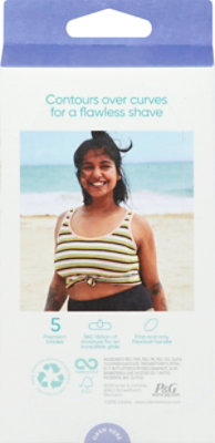 Gillette Venus Extra Smooth Swirl Womens Razor Handle + 1 Refill - Each - Image 3