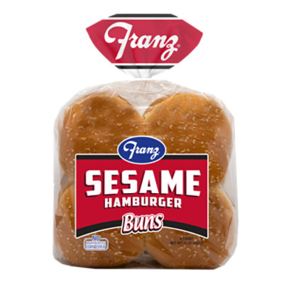 Franz Hamburger Bun Sesame Cluster 8 Count - 15 Oz - Image 2