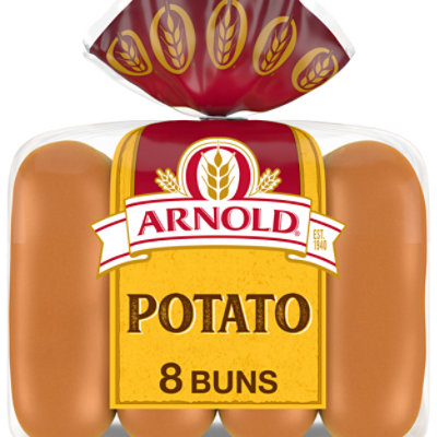 Arnold Country Potato Hot Dog Buns - 16 Oz - Image 1