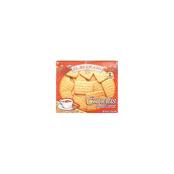 El Mexicano Canelas Cookies Box - 27.12 Oz