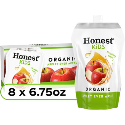 Honest Kids Juice Drink Organic Apple Ever After - 8-6.75 Fl. Oz.