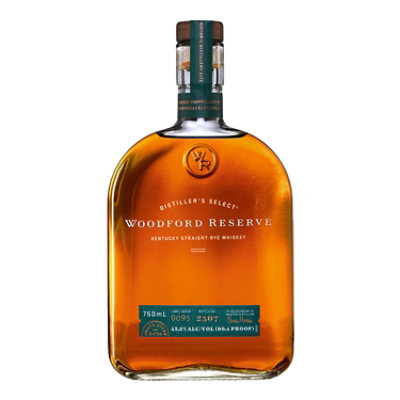 Woodford Reserve Kentucky Straight Rye Whiskey 90.4 Proof In Bottle - 750 Ml - Image 2