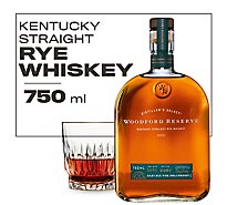 Woodford Reserve Kentucky Straight Rye Whiskey 90.4 Proof Bottle - 750 Ml