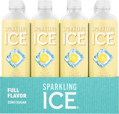Sparkling Ice Classic Lemonade Sparkling Water 12-17 fl. oz. Bottles - Image 3