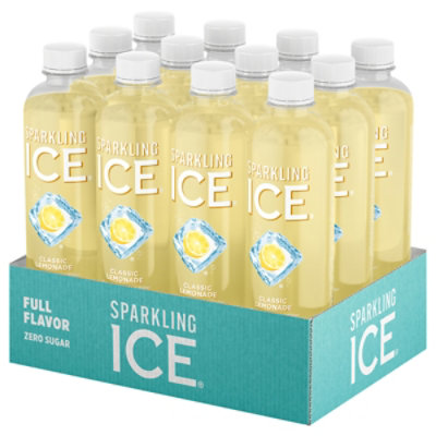 Sparkling Ice Classic Lemonade Sparkling Water 12-17 fl. oz. Bottles - Image 5