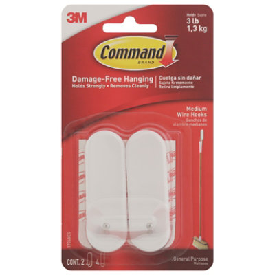 3M Command Wire Medium Hooks And Strips - Each - Image 3