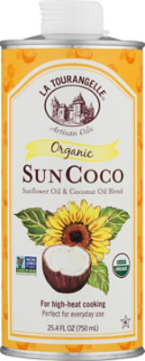 La Tourangelle Organic Sun Coco Oil - 25.4 Fl. Oz. - Image 1