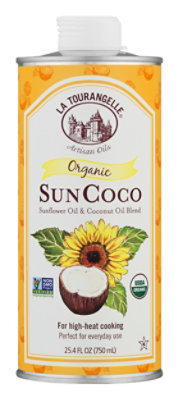 La Tourangelle Organic Sun Coco Oil - 25.4 Fl. Oz. - Image 6