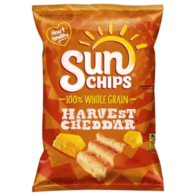 SunChips Snacks Whole Grain Harvest Cheddar - 3 Oz - Image 2