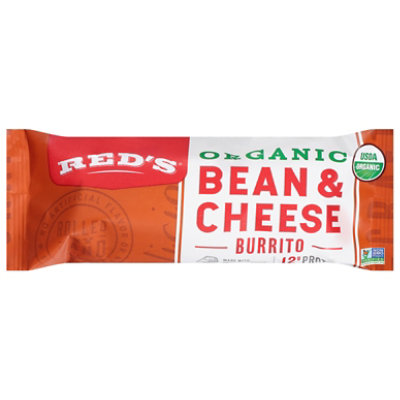 Reds All Natural Burrito Bean And Cheese - 5 Oz - Image 3