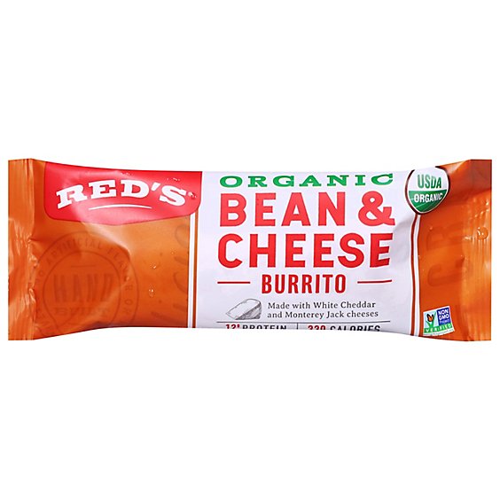 Reds All Natural Burrito Bean And Cheese - 5 Oz