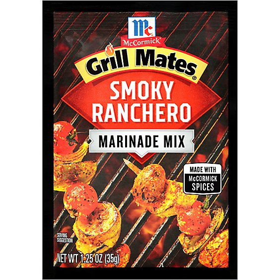 McCormick Grill Mates Smoky Ranchero Marinade - 1.25 Oz