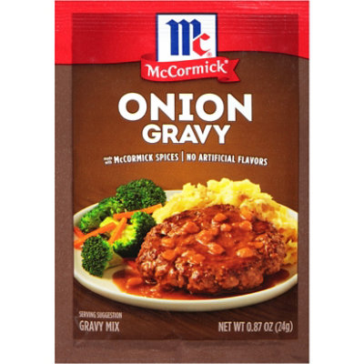 McCormick Onion Gravy Seasoning Mix - 0.87 Oz