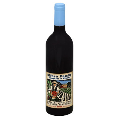 Alfaro Family Vineyards Gimelli Zinfandel Wine - 750 Ml