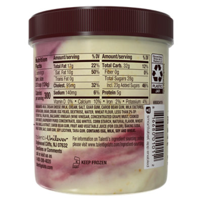 Talenti Raspberry Cheesecake Gelato - 1 Pint - Image 5