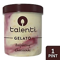 Talenti Raspberry Cheesecake Gelato - 1 Pint - Image 1
