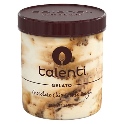 Talenti Chocolate Chip Cookie Dough Gelato - 1 Pint - Image 4