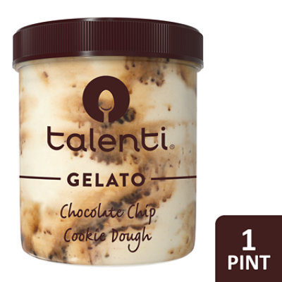 Talenti Chocolate Chip Cookie Dough Gelato - 1 Pint - Image 1