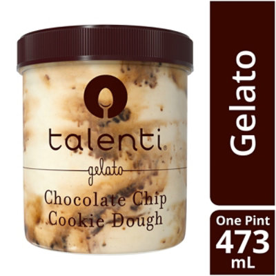 Talenti Chocolate Chip Cookie Dough Gelato - 1 Pint - Image 3