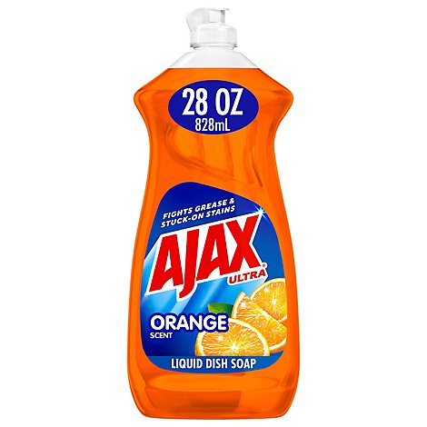 Ajax Ultra Triple Action Liquid Dish Soap Orange - 28 Fl. Oz.