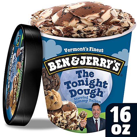 Ben & Jerrys Ice Cream The Tonight Dough 1 Pint - 16 Oz