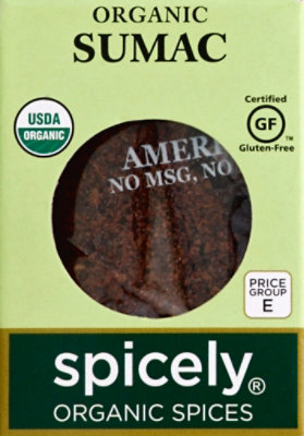 Spicely Organic Spices Sumac Ecobox - 0.45 Oz - Image 2