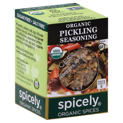 Spicely Organic Spices Seasoning Pickling Ecobox - 0.3 Oz