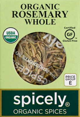 Spicely Organic Spices Whole Rosemary - 0.2 Oz - Image 2