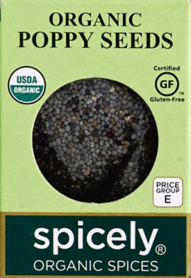 Spicely Organic Spices Poppy Seeds - 0.4 Oz - Image 2