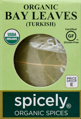 Spicely Organic Spices Gluten Free Turkish Bay Leaves - 0.1 Oz - Image 2