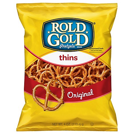 ROLD GOLD Pretzels Thins Original - 4 Oz